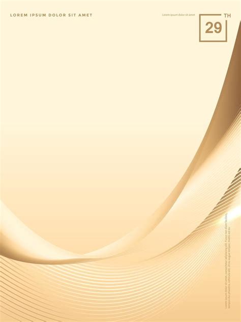 Abstract Background Of Luxury Gold Lines Brochure Background 3163936