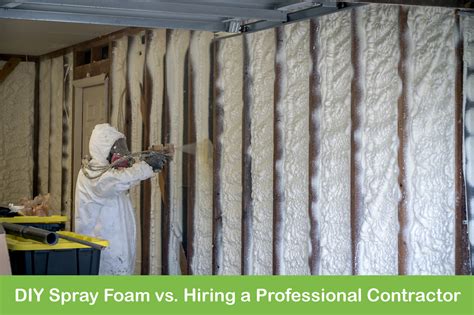 Jul 17, 2020 · spray foam is available in two types: DIY Spray Foam Vs. Hiring A Professional Contractor | Eco Spray Insulation
