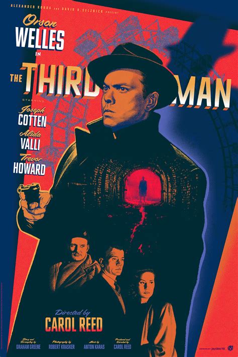 The Third Man Red Variant Mad Duck Posters