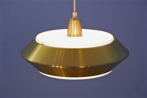 Vintage Danish Pendant Light In Brass 1960 Design Market
