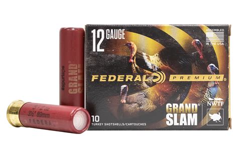Federal 12 Ga 3 12 Inch 2 Oz 5 Shot Grand Slam 10box Sportsmans