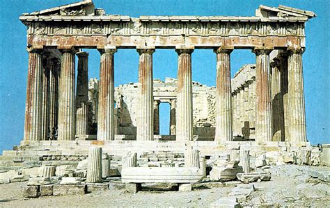 Greek Art And Architecture High Classical Architecture Parthenon