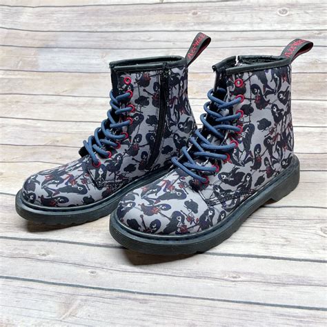 dr martens x adventure time marceline canvas boots