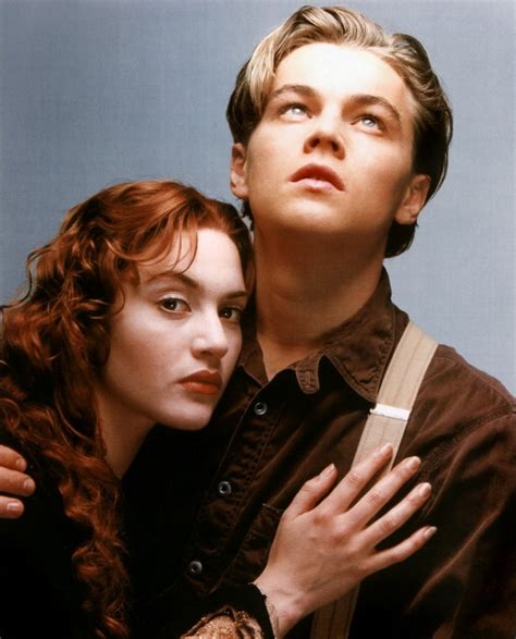 I'm just gonna go with kate winslet, good old classic, he said. GLAMOUR: LEONARDO DICAPRIO AND KATE WINSLET IN TITANIC