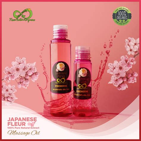 japanese fleur premium massage oil 100 pure natural extract ilovenatureorganics shopee