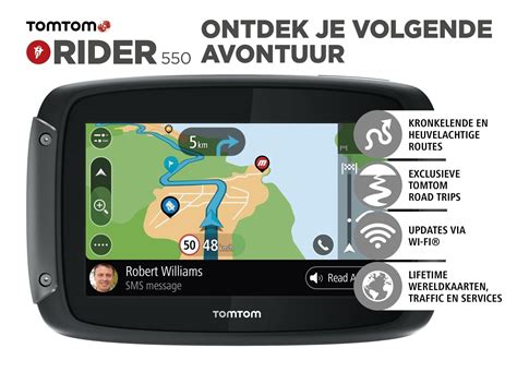 Tomtom Rider 550 World Motornavigatie Adventure Motorparts