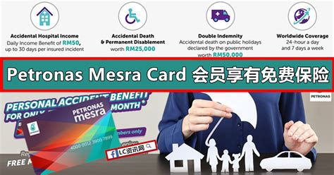 Dapatkan sebanyak 8x treatspoints daripada perbelanjaan runcit dan perbelanjaan petrol di petronas. Petronas Mesra Card会员可享有免费保险 | LC 小傢伙綜合網