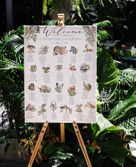 10 Cute And Classy Zoo Themed Wedding Décor Ideas You Need To See Ruang