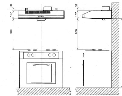 While most kitchen necessities can be seen as an eyesore that ruins your expensive decor, some of the best extractor fan kitchen designs can actually. Cooker Hood -- What is the right height?