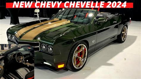2024 Chevy Chevelle Review ENGINE Interior And Exterior Details
