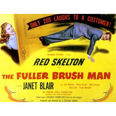 The Fuller Brush Man Janet Blair Red Skelton 1948 Movie Poster Masterprint