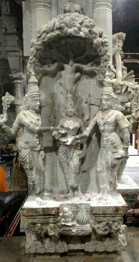 Lord Vishnu Is Performing Marriage Kanyadaan Of Lord Shiva And Parvati