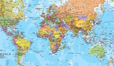 Vedere din satelit a globului pamintesc / harta lumii din satelit : Cum ar arăta harta globului pământesc dacă fiecare ţară s-ar pune în centrul lumii - GALERIE FOTO