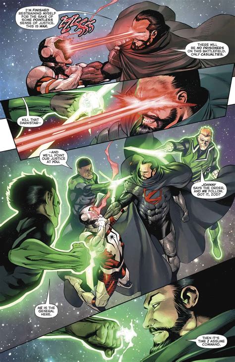 Dc Comics Universe And Hal Jordan And The Green Lantern Corps 50 Spoilers General Zod Vs Everyone