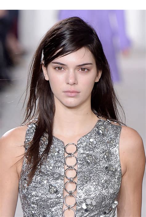 Kendall Jenner At Michael Kors Barely Recognizable With No Makeup