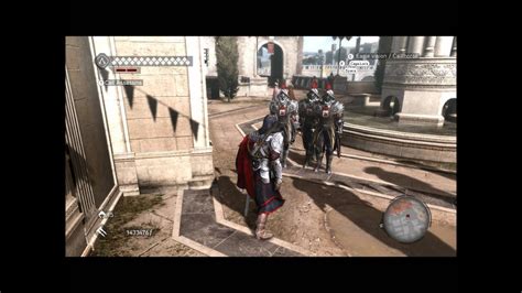 Assassin S Creed Brotherhood Glitch Very Angry Guards Youtube