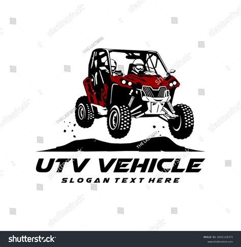 Utv Logo Design Icon Vector Stock Vector Royalty Free 2041118375