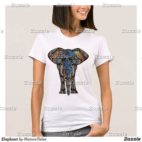 Elephant T Shirt T Shirts For Women Clothes For Women American