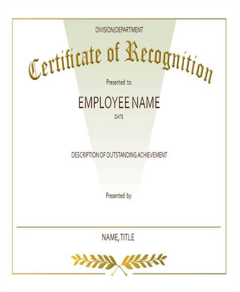 Best Employee Award Certificate Templates In 2020 Employee Awards