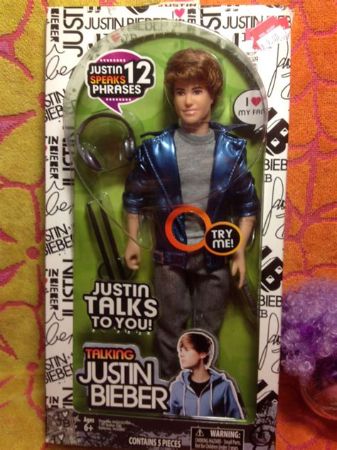 Justin Bieber Stuffed Doll Dollfi