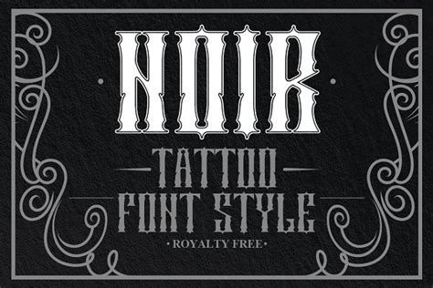 Noir Stunning Blackletter Fonts Creative Market