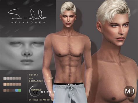 Sims 4 — S Club Ts4 Wmll Bs 60 Mb By S Club — Skin Overly For Man