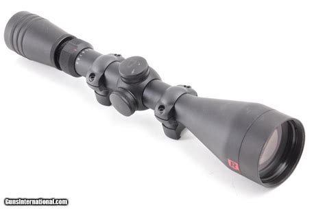 Redfield Revolution 3 9 X 50 Duplex Reticle Rifle Scope With Mounting