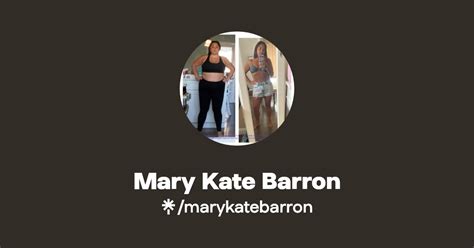 Mary Kate Barron Instagram Facebook Linktree