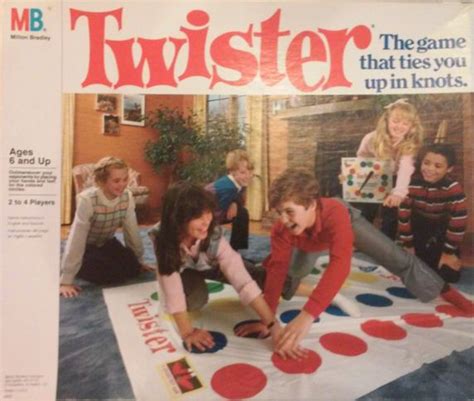 1986 Twister Game Retro Party Fun Vintage Game Kitsch Etsy Twister
