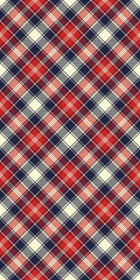 Check Fabric Texture Diagonal Lines Seamless Pattern Vector