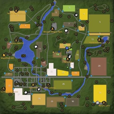 Farming Simulator 17 Golden Nugget Locations Guide