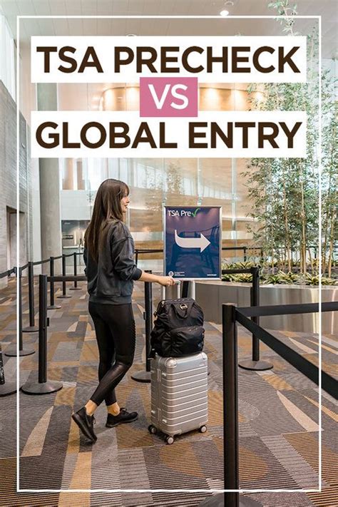 Tsa Precheck Vs Global Entry Tsaprecheck Globalentry Travel App