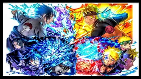 Todas As Lutas De Naruto Vs Sasuke Da Saga Storm Youtube