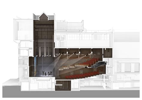Image Result For Architecture Theatre Section Theatre Architecture