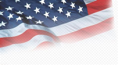 Waving American Flag Background Citypng