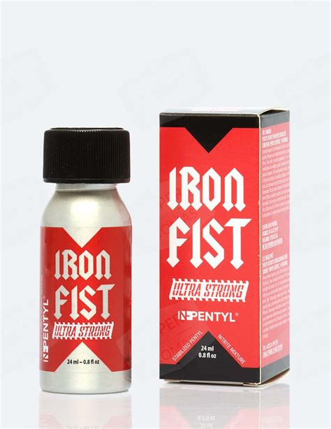 iron fist ultra strong poppers 24ml live your wildest night