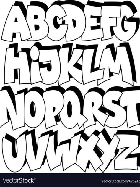 Bonitas Tipos De Letras Graffiti Alphabet Blackbook Battle By