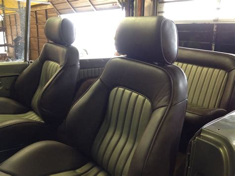 Custom Seats And Interior For The Bronco 1971 Bronco Resto Mod