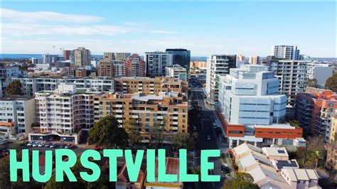 Hurstville South Of Sydney Nsw Australia 2021 Aerial View Youtube