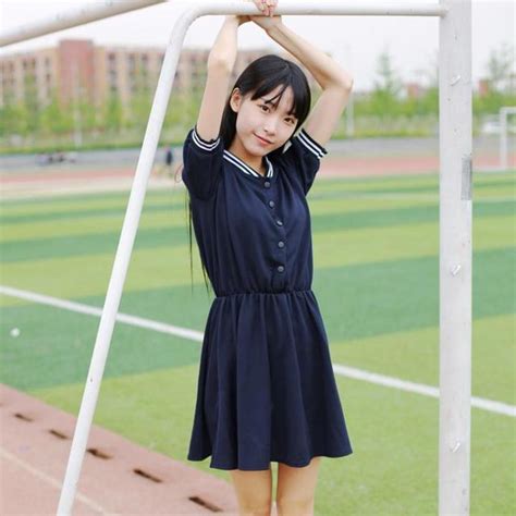 New Japanese School Girl Uniform New Summer Short Sleeved Uniforms