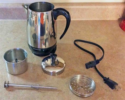 Discover coffee percolators on amazon.com at a great price. How to Clean Stainless Steel Electric Percolators | Tom's Tek Stop