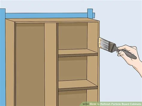 Wipe down the particleboard with a dry cloth to remove dust and debris. Refinish Particle Board Cabinets in 2020 | Particle board ...