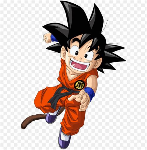 Free Download Hd Png Kid Goku Dragon Ball Z Characters Goku Png