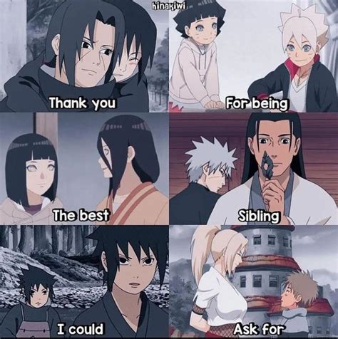 Which Sibling Relationship In Naruto And Boruto Is The Best Quora