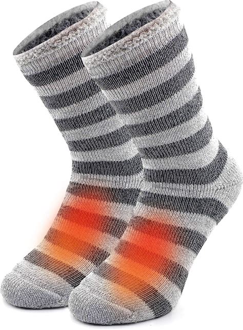 Winter Warm Thermal Socks For Men Women Busy Socks Extra Thick Insulated Boot Heated Crew Socks