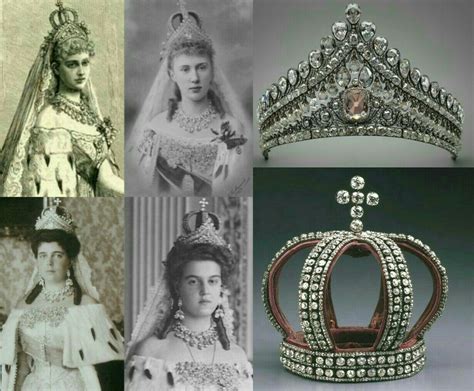 Tiara And Coronet Nupcial Romanovusado Por Novias Romanov El Dia De Su