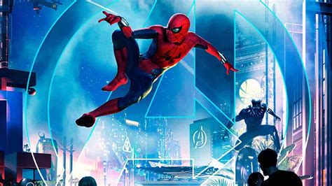 Disneylands New Marvel Superhero Land Will Feature An Avengers Roller