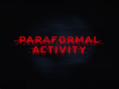 Paranormal Activity Text Effect Photoshop Template By Sahin Düzgün