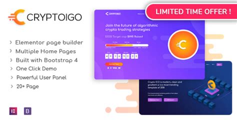 Not sure how to invest in blockchain? Cryptoigo - Cryptocurrency WordPress Theme With Elementor ...