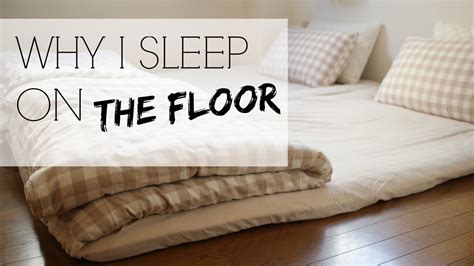 Why I Sleep On The Floor Japanese Futons Youtube